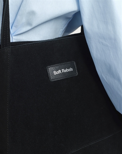 Soft Rebels - SRColmar Leather Taske - Black
